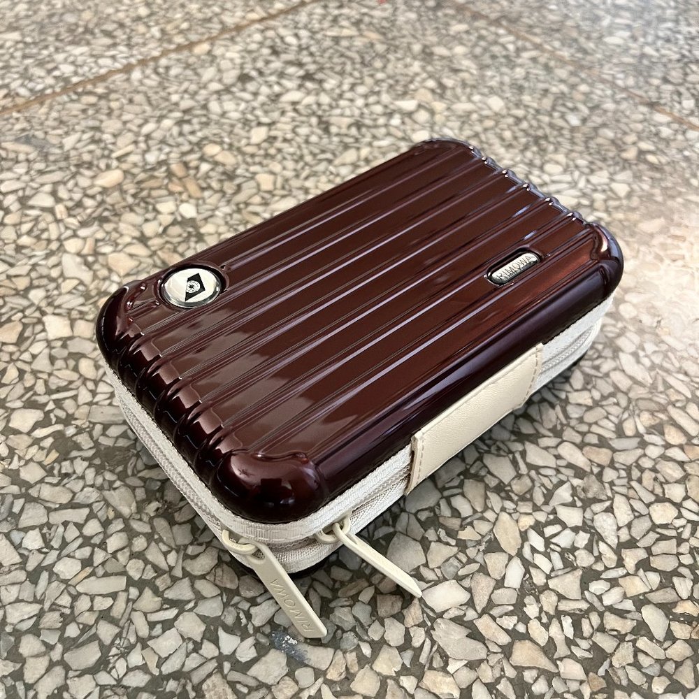 Rimowa Burgundy Eva Air Flight Amenity Kit